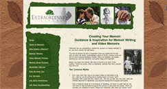 Desktop Screenshot of extraordinarylives.com