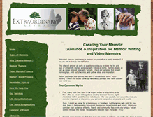 Tablet Screenshot of extraordinarylives.com